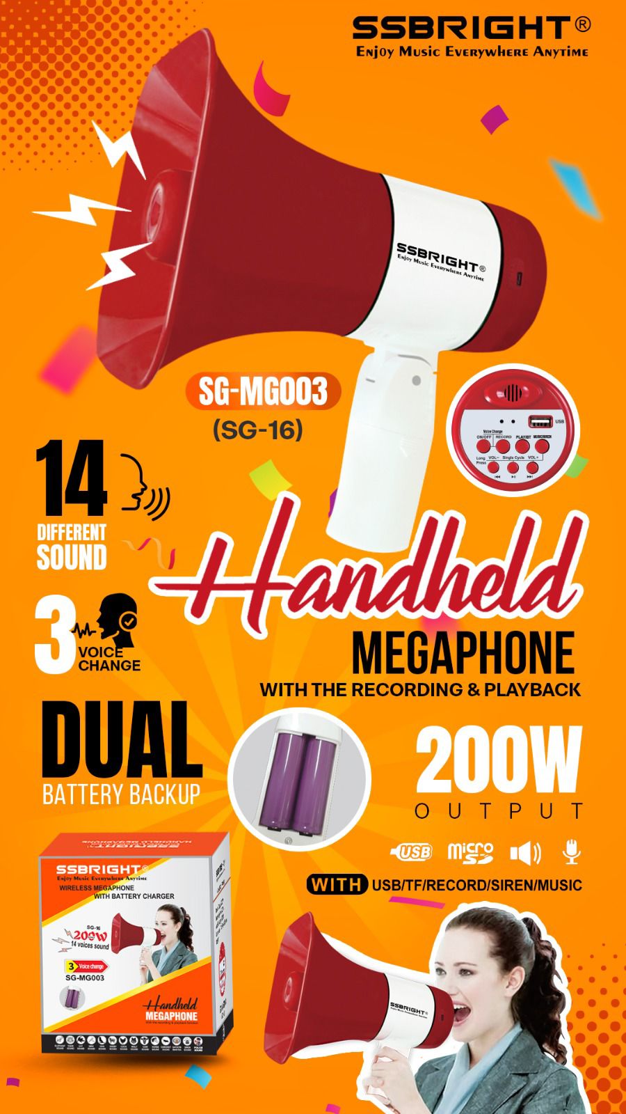 Anouncement speaker