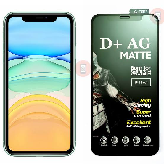 Matte tempered glass