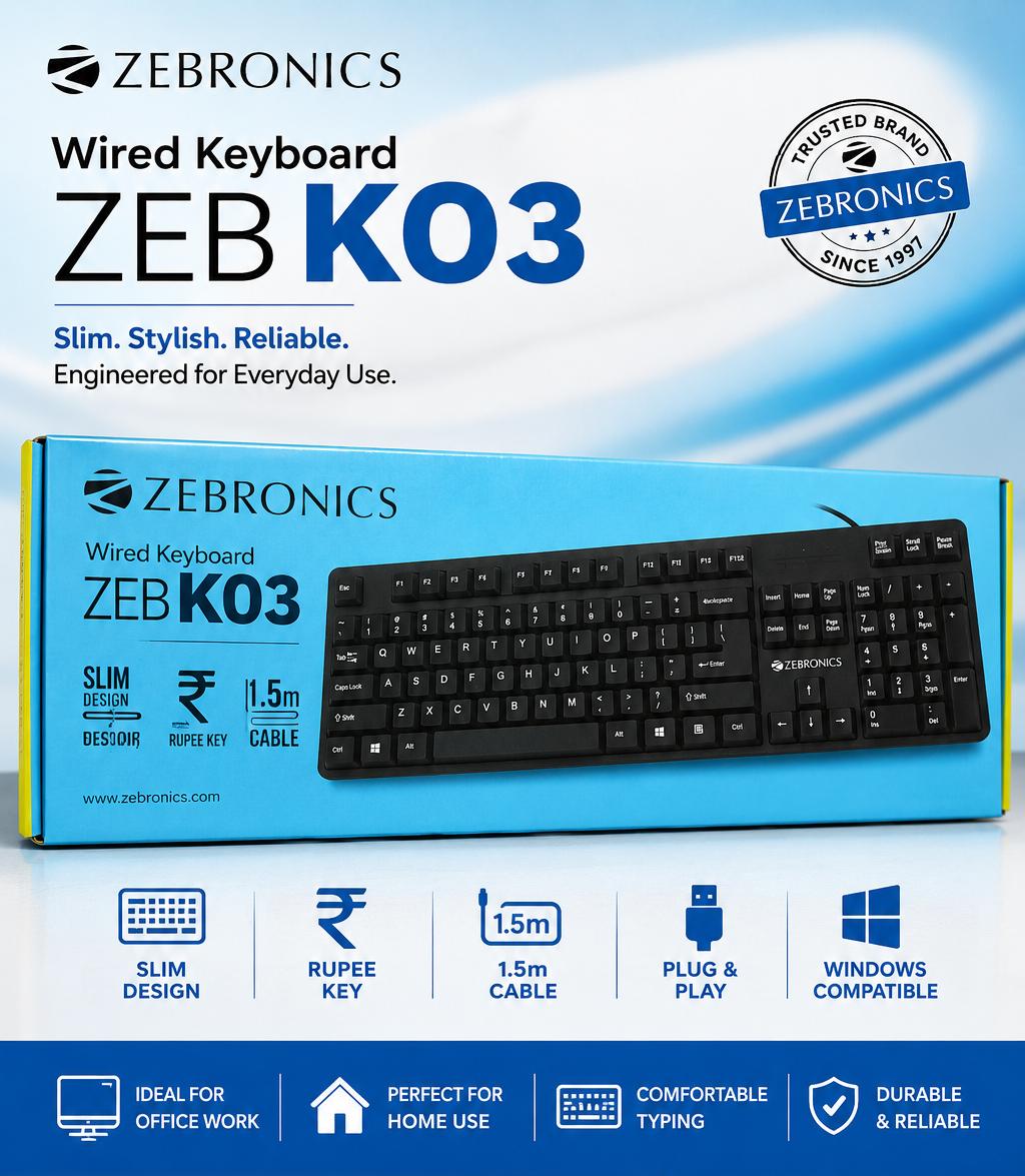 Keyboard wired